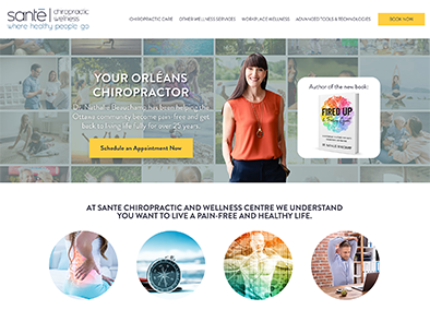 Website Design for Chiropractic Clinic